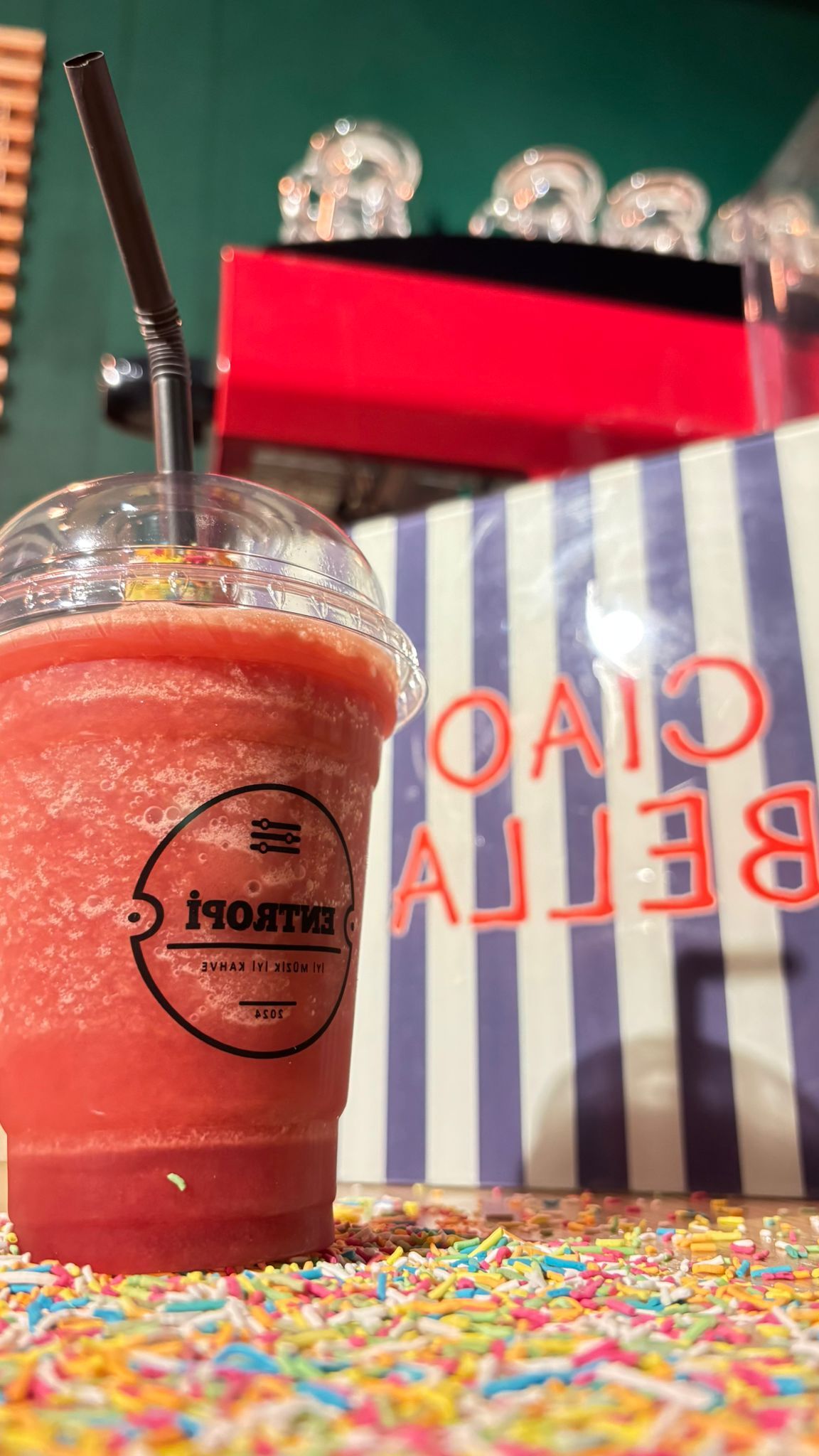 Close up of Coffee Machine